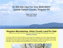 Tablet Screenshot of kingstonmountaintop.com